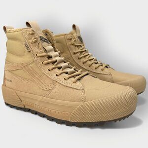 Vans Sk8-Hi Gore-Tex MTE Shoes Men's 8.5 Beige VN000CVS4MG New W Box